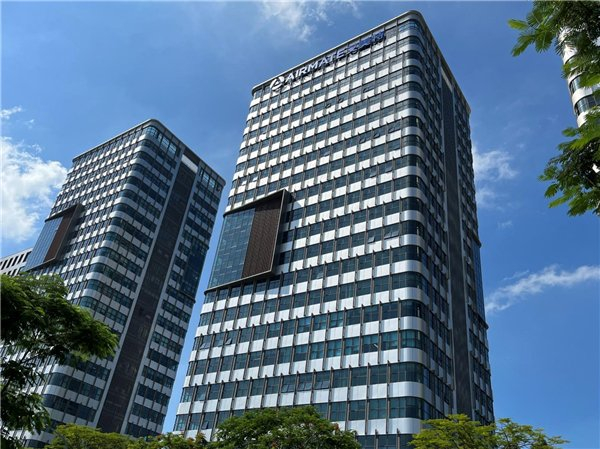 图:艾美特集团深圳石岩总部中心大楼