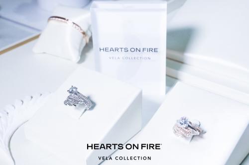 Hearts On Fire VELA系列新品鉴赏会现场产品