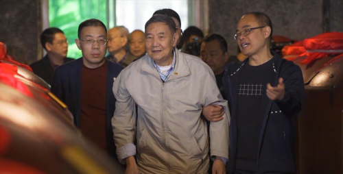 曾祖训到访舍得生态酿酒工业园调研考察