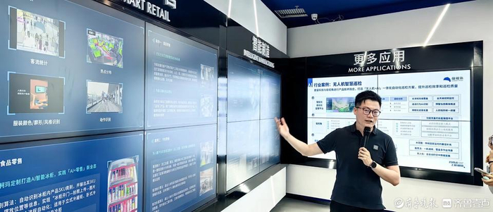 图为：视觉人工智能应用在很多使用场景中。