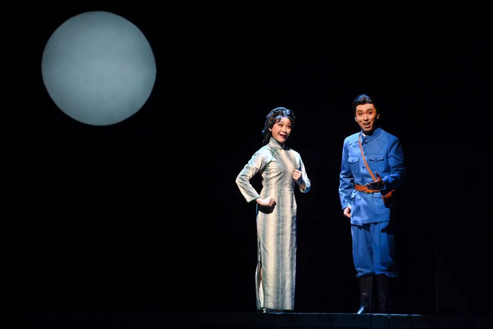 △粤剧《独立团长》剧照。薛才焕 摄