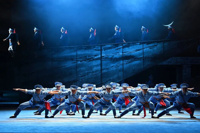 △粤剧《独立团长》剧照。薛才焕 摄