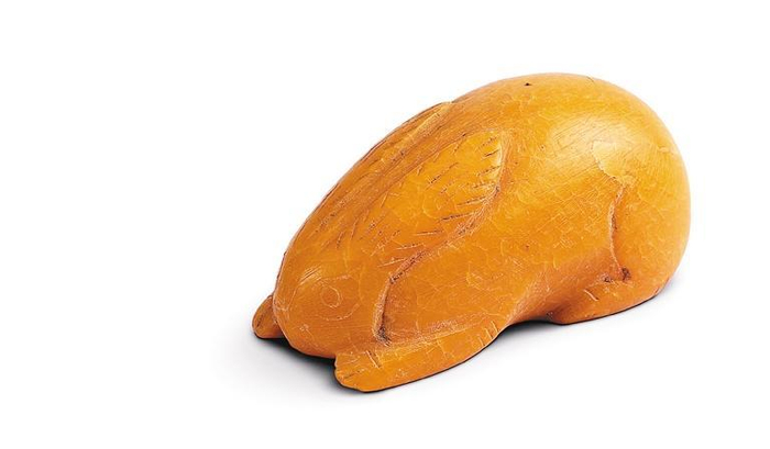 滑石兔 唐代 陕西历史博物馆藏