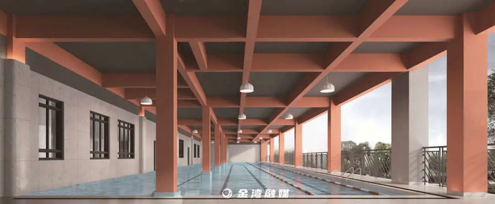 ▲游泳馆效果图