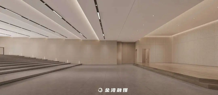 ▲初中报告厅效果图