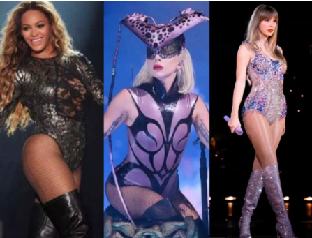 酷爱连体衣的歌手们|图源：微博