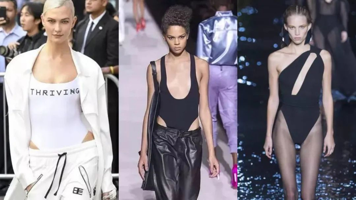 品牌走秀上的连体衣|图源：微博