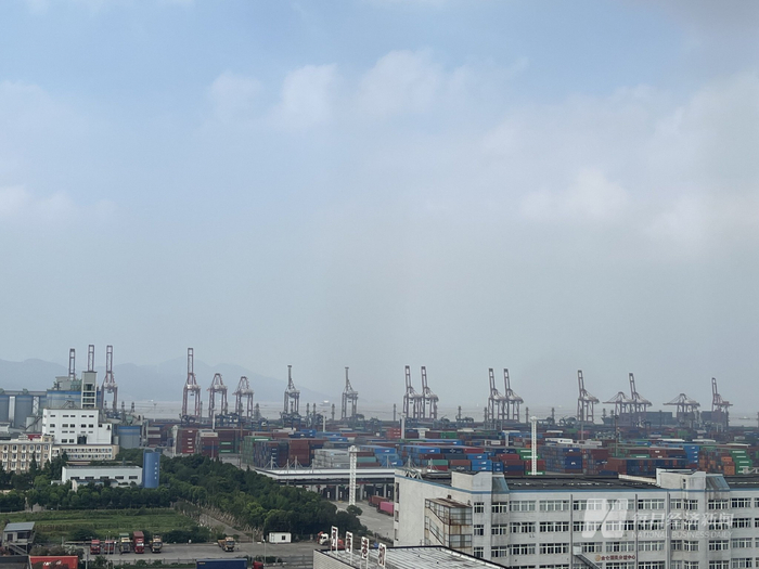 宁波舟山港7月港口俯瞰 每经记者 叶晓丹 摄