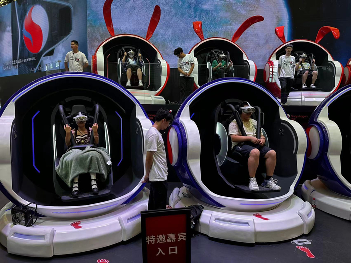 （骁龙主题馆 财联社记者摄）