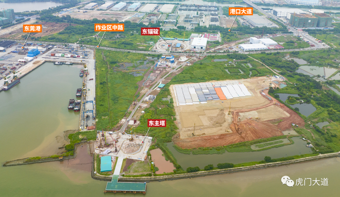 ▲T9标段主要结构物已开工，路基雏形已现