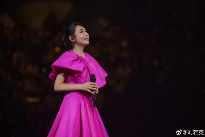 刘若英演唱会 / 图源：微博@刘若英