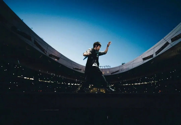 五月天演唱会/ 图源：微博@阿信