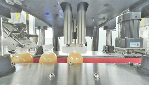 水蜜桃NFC果汁加工。