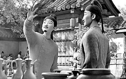 《长安三万里》剧照 资料图片