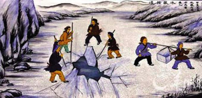 古代冰匠 图片来源：羊城晚报