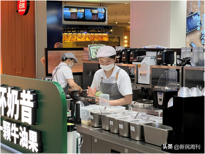 茉酸奶门店 摄影/王哲