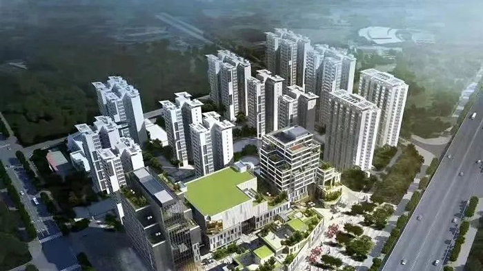 金湾人才港效果图。