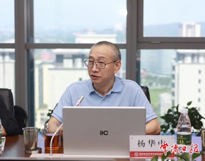 清华大学长聘教授、教育部长江学者杨华中讲话