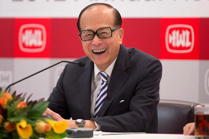 李嘉诚 图片来源：视觉中国