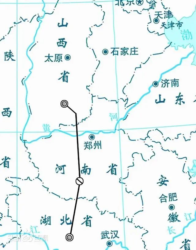 图：我国第一条1000kV特高压输电线路路