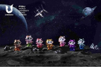 “大运会蓉宝航天系列”数字藏品。发行方供图