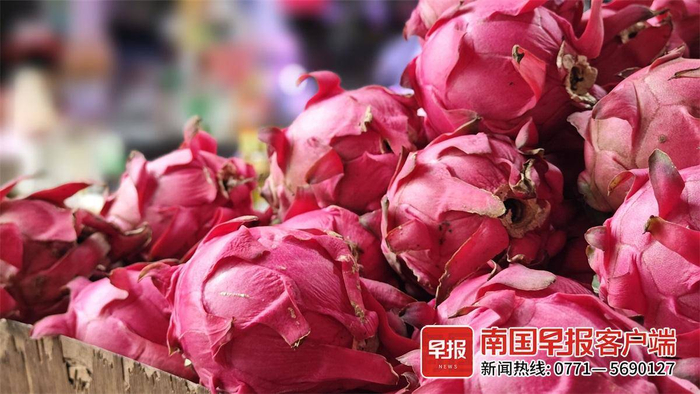 火龙果够大，且色相好。