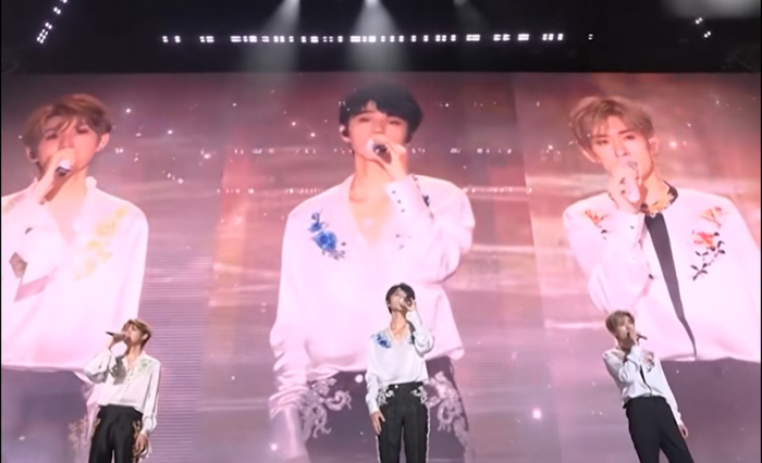 ▲TFBOYS演唱会 截图来源人民文娱