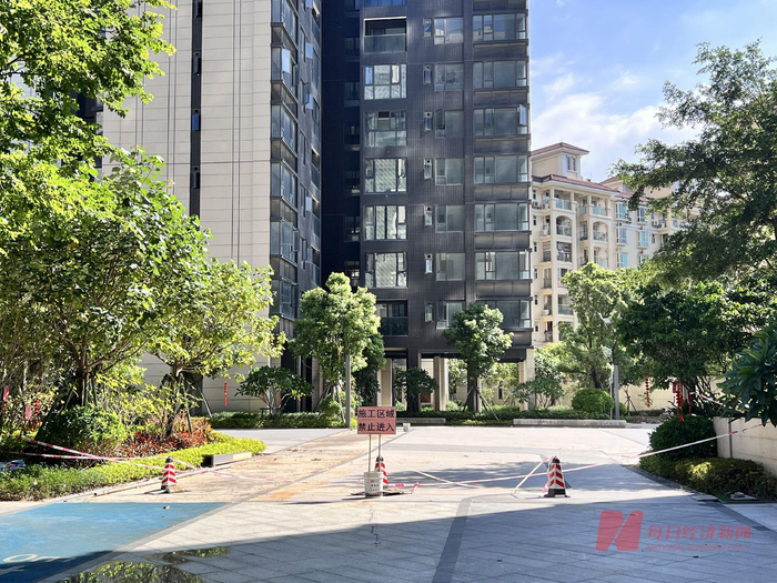 中山海伦堡玖悦府现场 图片来源：每经记者 黄婉银 摄