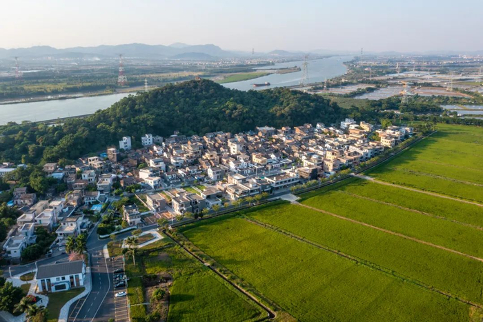 ▲斗门上洲村。梁冠贤 摄