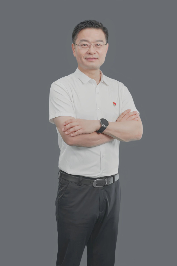 马上消费金融股份有限公司党委书记曹景泉，图源：受访者供图