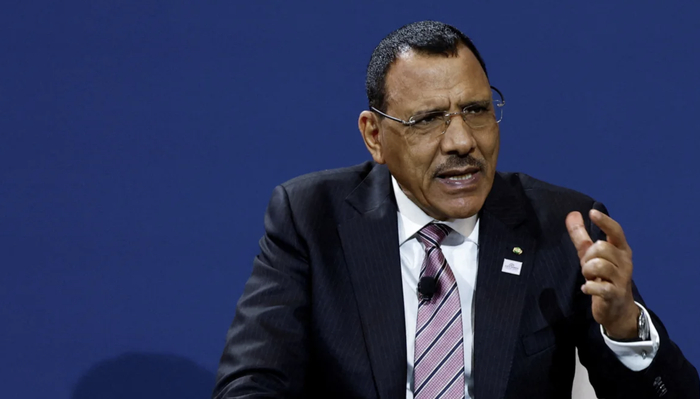 ▲尼日尔被扣押的总统巴祖姆 资料图