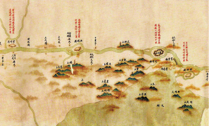 大运河苏州段地图