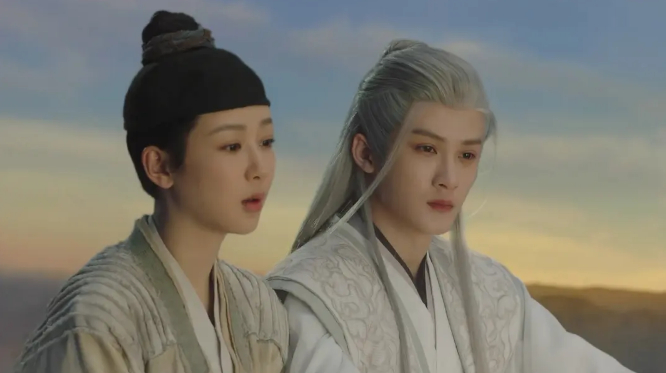 “夭柳”CP（《长相思》截图）