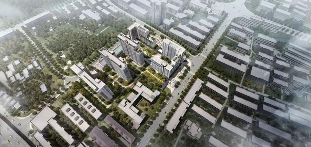 “西部乐巢—中岚居”鸟瞰效果图