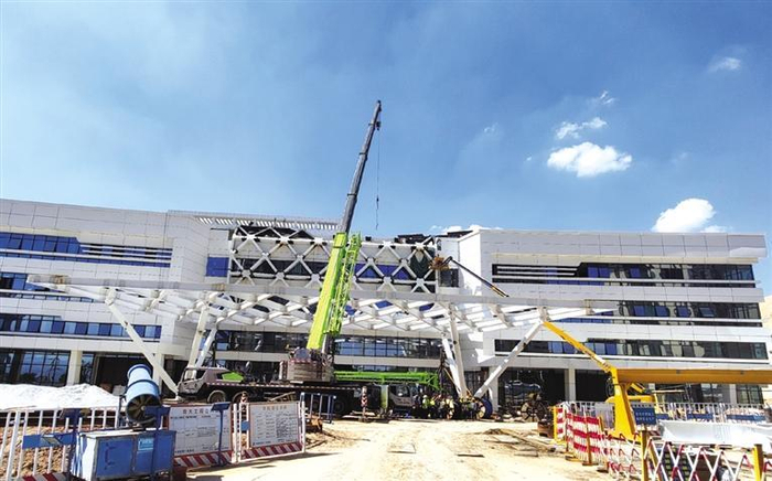　　兰州市中医医院异地新建项目已进入最后的冲刺阶段