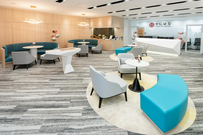 尖沙咀分行一层内部布局