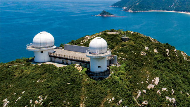 深圳天文台滨海栈道。