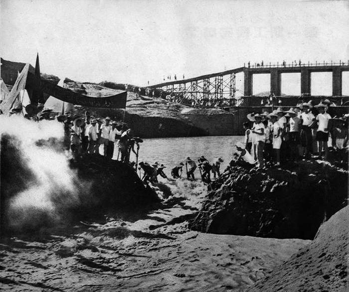 横排头建成通水。（资料图片）