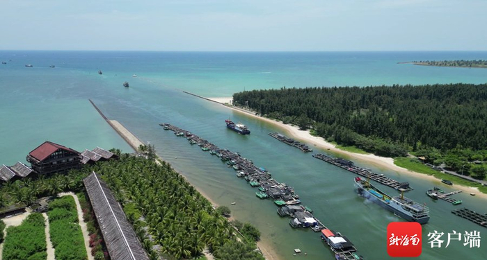 渔船从琼海潭门港启航驶向远海捕捞。记者苏桂除摄