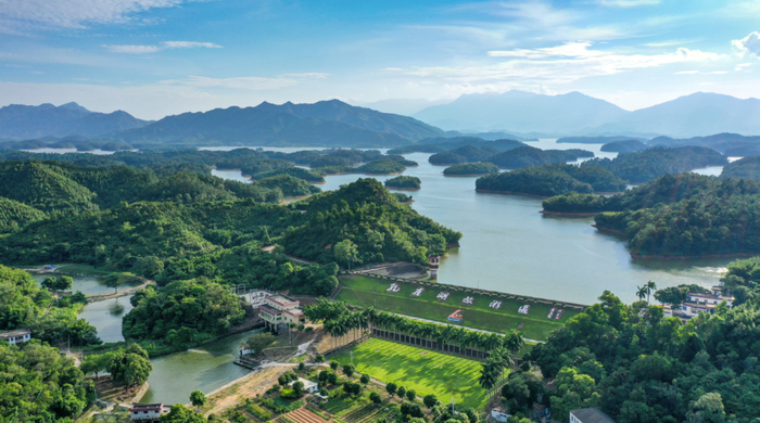 △2022年12月，开平孔雀湖国家湿地公园顺利通过验收，正式成为国家湿地公园。开平市博物馆供图