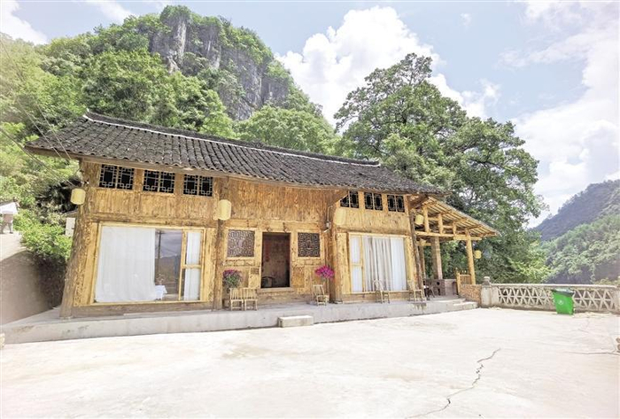     老木房变身精品民宿。 陈丹 摄