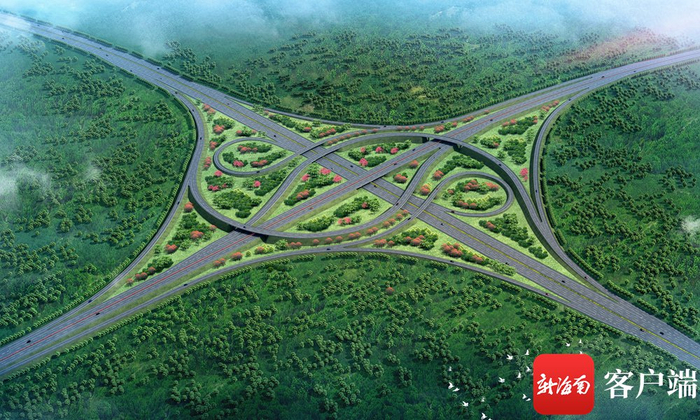 　　光村互通效果图。