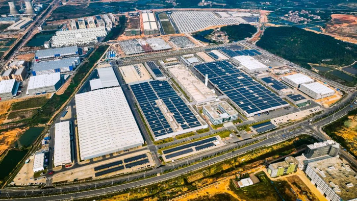 △小鹏汽车肇庆基地。王振宇 摄