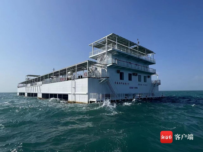 资料图：普盛海洋牧场3号。记者 张宏波 摄