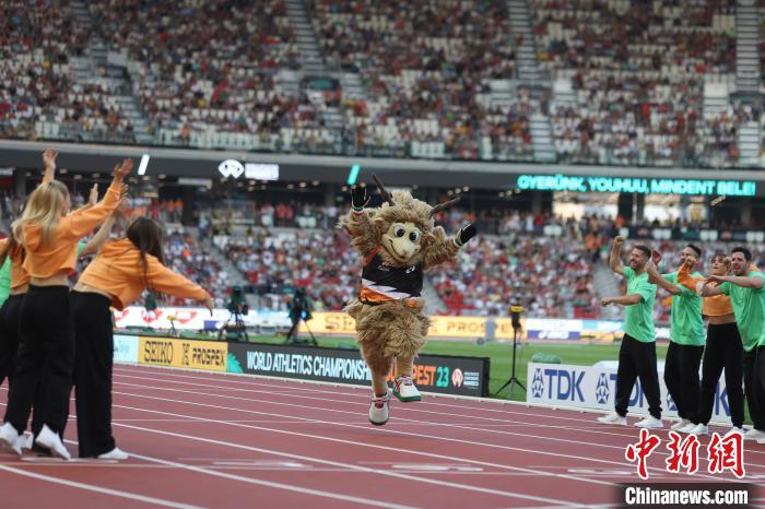 第19届世界田径锦标赛开幕，图为开幕式演出现场。中新社记者 蒋启明 摄