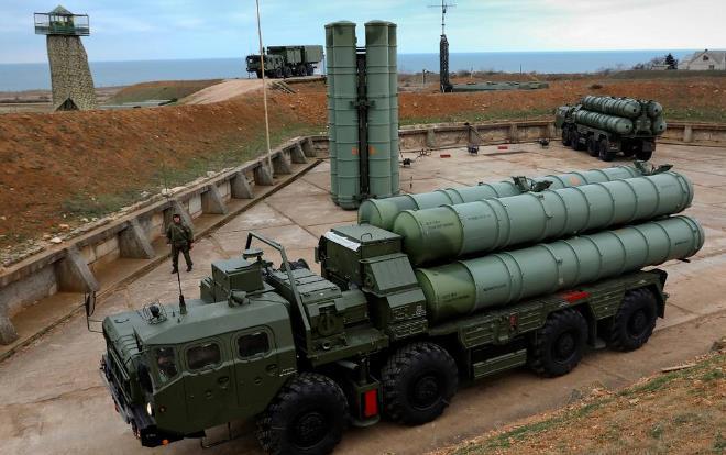 S-400防空系统 资料图 图源：塔斯社