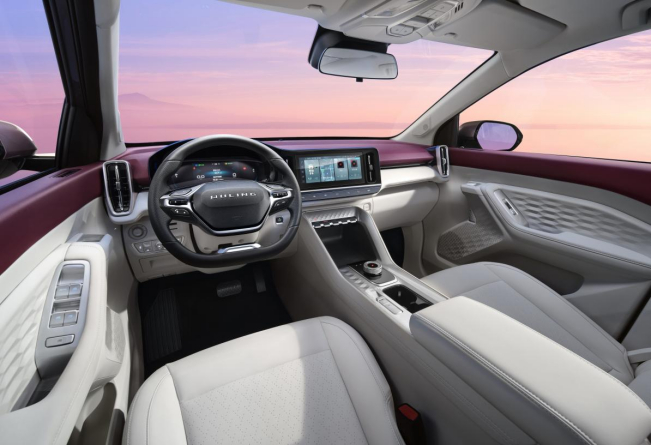 五菱星云内饰设计。 五菱汽车供图 华龙网发