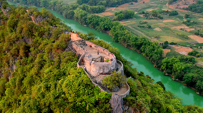 小连城景区。图源：龙州县文化旅游和体育广电局