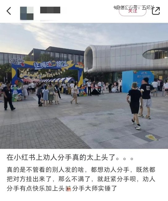 令人上头的劝分经历（图源：小红书）