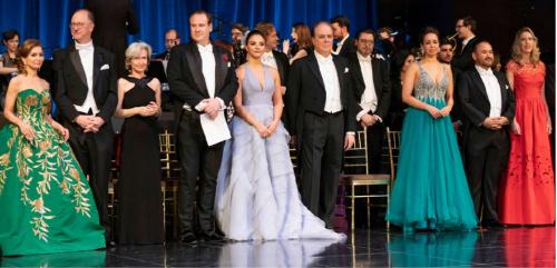 纽约第 64 届维也纳歌剧院慈善舞会开幕式
